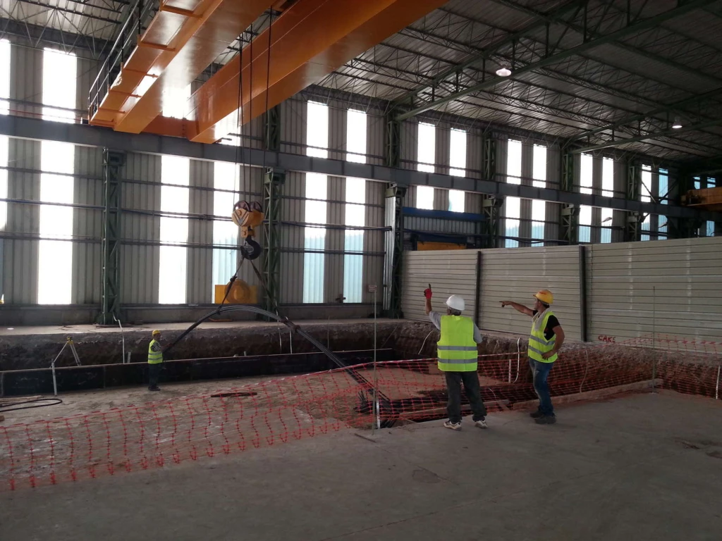TEZCAN GALVANISING INDUSTRIES ELECTROLYTIC CLEANING LINE CONSTRUCTION WORKS
