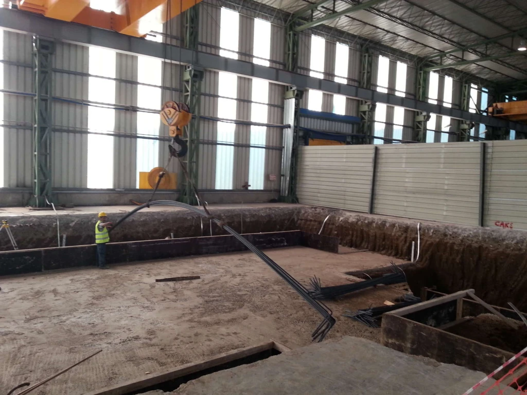 TEZCAN GALVANISING INDUSTRIES ELECTROLYTIC CLEANING LINE CONSTRUCTION WORKS