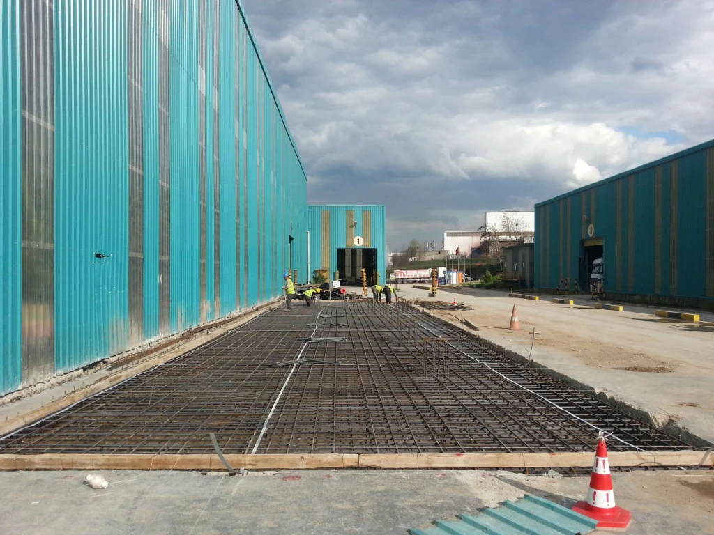 TEZCAN GALVANISING INDUSTRIES CONTINUOUS PAINT LINE CONSTRUCTION WORKS
