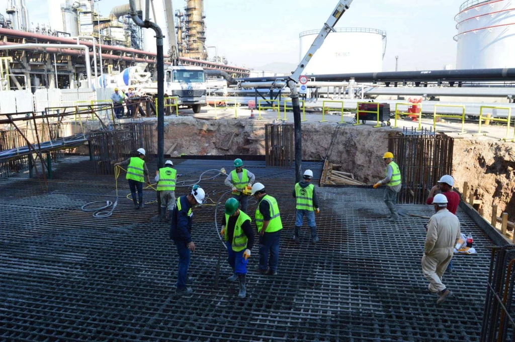 TÜPRAŞ  HRSG FOUNDATION CONSTRUCTION WORKS