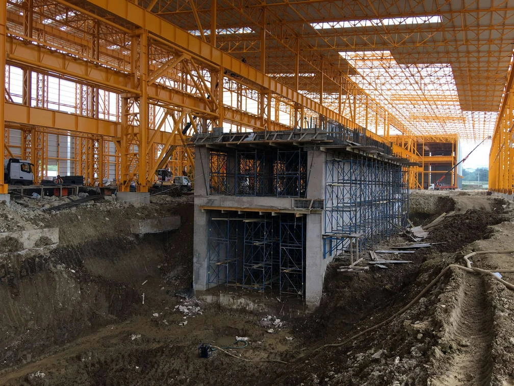 YILDIZ IRON AND STEEL INDUSTRIES PLTCM LINES CONSTRUCTION WORKS