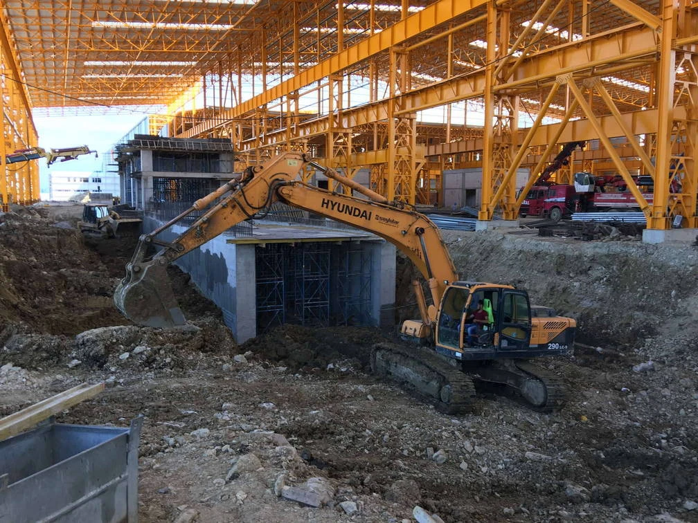 YILDIZ IRON AND STEEL INDUSTRIES PLTCM LINES CONSTRUCTION WORKS