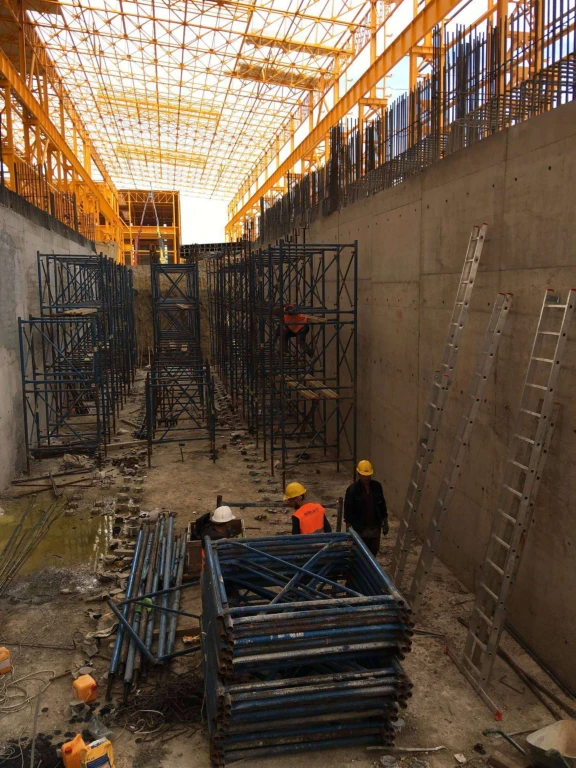 YILDIZ IRON AND STEEL INDUSTRIES PLTCM LINES CONSTRUCTION WORKS