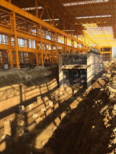 YILDIZ IRON AND STEEL INDUSTRIES PLTCM LINES CONSTRUCTION WORKS